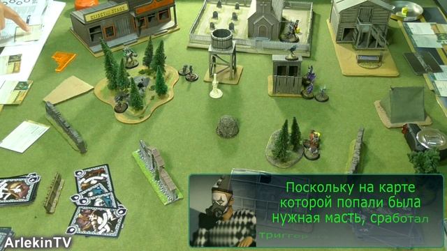 Малифо. Сражение Никодима (некроманты) и Офелии (гремлины) 08.09.2016. (Malifaux). смотреть онлайн