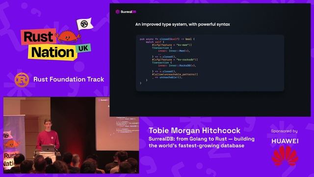 SurrealDB: from Golang to Rust — building the world’s fastest-growing db - Tobie Morgan Hitchcock смотреть онлайн
