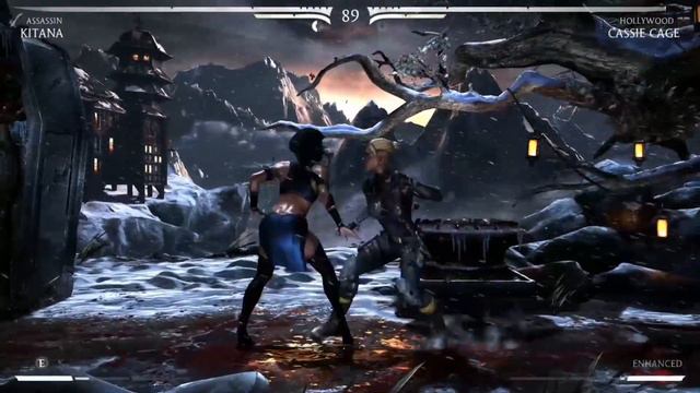 KITANA VS Cassie Cage Mortal Kombat XL 2023 смотреть онлайн
