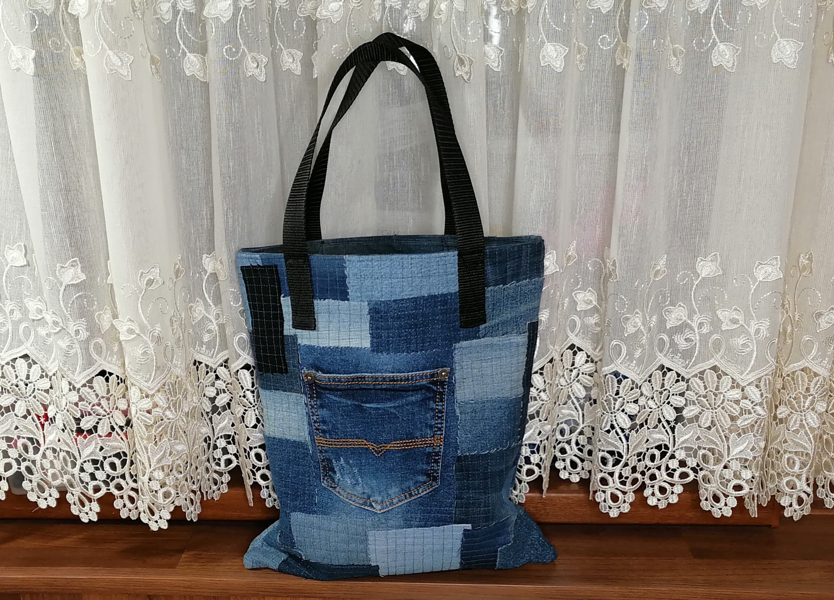 Сумка из старых джинсов #7. смотреть онлайн