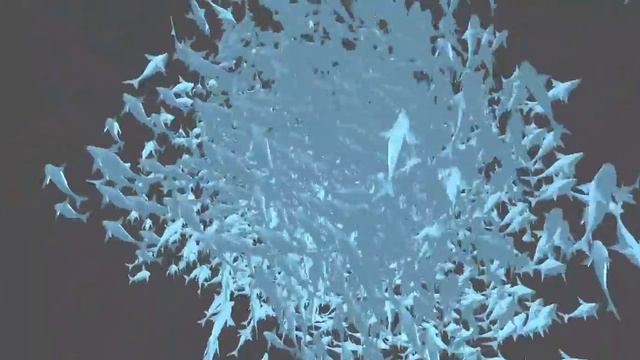 Fish Flock - GPU Flocking 2000 fishes смотреть онлайн
