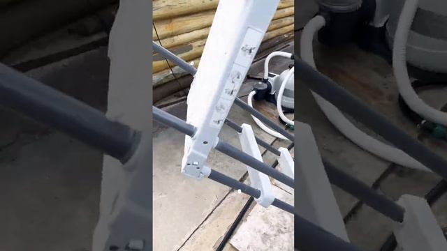Как очищать воду в бассейне #каркасныйбассейн смотреть онлайн