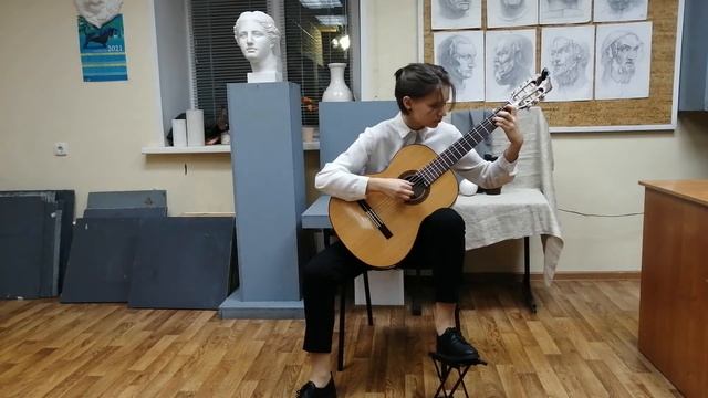 Фукс Полина ДШИ 19 Ф Таррега и А Виницкий смотреть онлайн