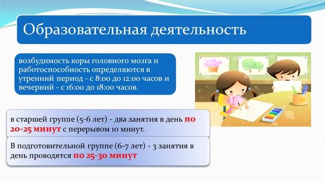 Режим дня дошкольника смотреть онлайн