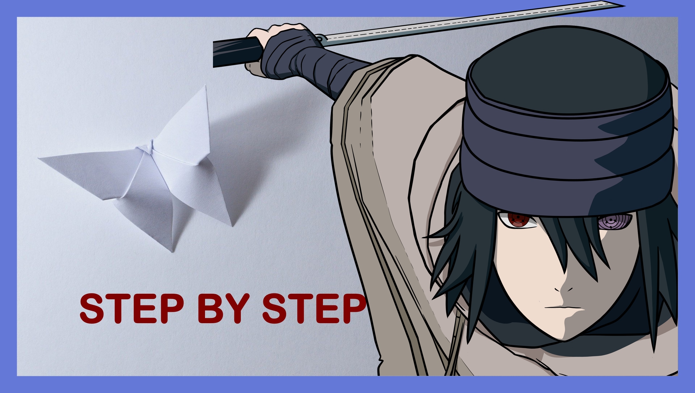 Как нарисовать Саске Утиха из аниме Боруто \\ персонаж из игры по аниме смотреть онлайн