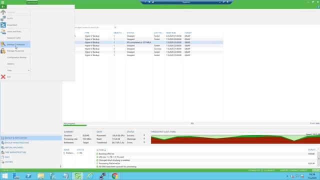 Veeam Backup Job Failed | Manage Credentials | Job Finished With Error смотреть онлайн