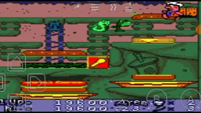 The Flintstones: Burgertime in Bedrock (GBC) Area 2.3 смотреть онлайн