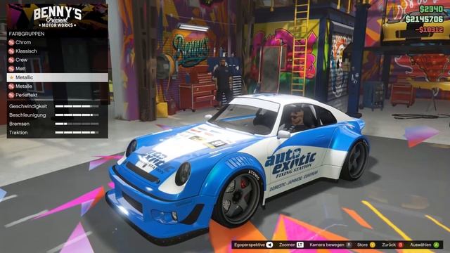 COMET RETRO CUSTOM TUNING! / RWB PORSCHE IN GTA!! - GTA V ONLINE смотреть онлайн