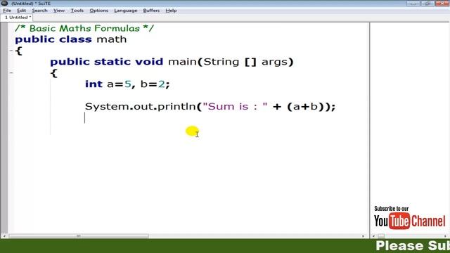 Java Program - 18 | Basic Math Calculations in Java смотреть онлайн