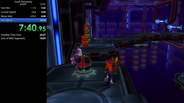 Crash Twinsanity Any% Speedrun in 12:35 смотреть онлайн