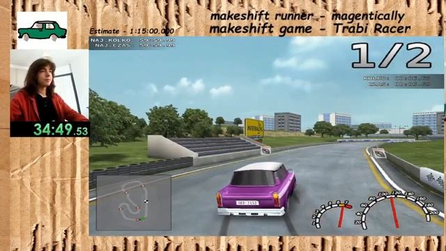 MRGU 2020 Demo Showcase: Trabi Racer (All Tracks) By Magentically смотреть онлайн