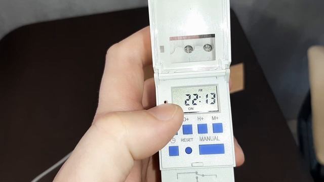 таймер цифровой электронный 16 программ на дин рейку смотреть онлайн