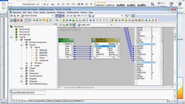 Union Transformation in Informatica смотреть онлайн
