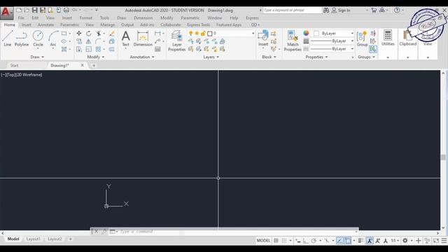 02 - شرح أمر line وأمر Rectang وأمر Polyline في الاوتوكاد 2021 AutoCAD смотреть онлайн