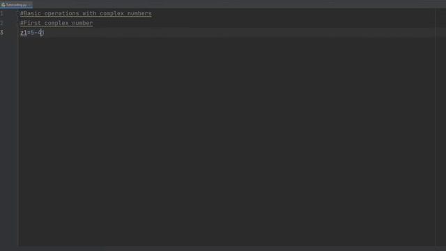 Python tutorial: Complex numbers смотреть онлайн