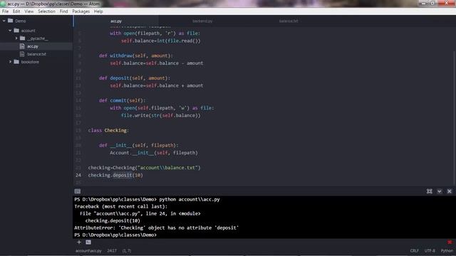 Learning Python | Real World Application| 160 Inheritance смотреть онлайн