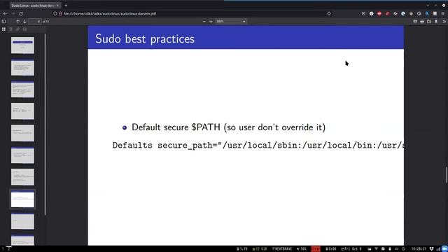 Sudo Linux смотреть онлайн