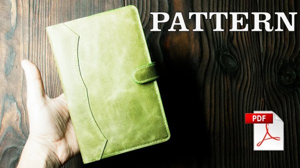 Как сделать обложку из кожи для ежедневника или дневника своими руками