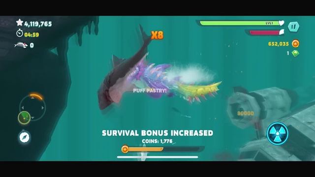 NEW ALIEN SHARK EVOLVED - Hungry Shark Evolution - Part 10 | Pungence смотреть онлайн