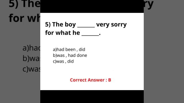 Mixed Tense Quiz - Simple Past or Past Perfect Tense ? | Part1 | Grammar Test смотреть онлайн