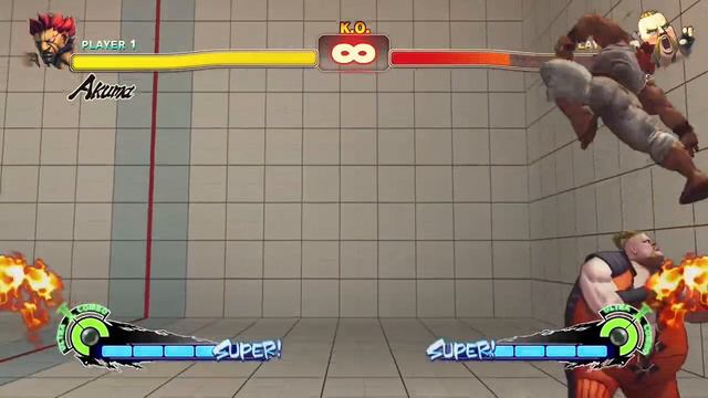 Super Street Fighter 4 Arcade Edition Akuma VS. Rufus смотреть онлайн