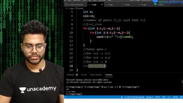 L2 | Data Structures and Algorithm using C++ | Time Complexity Analysis | Mihir Singh | #DSA смотреть онлайн