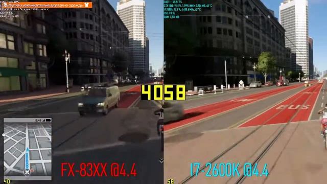 FX 83xx vs i7-2600k [GTX 1060 3GB] - Watch Dogs 2 смотреть онлайн