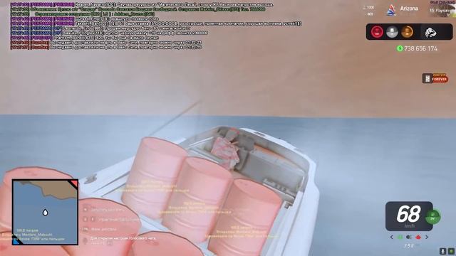 НОВЫЕ НЕФТЕВЫШКИ - ИМБА!  *РАБОТАЮ 1 ЧАС в VICECITY* на ВОДНЫХ НЕФТЕВЫШКАХ на ARIZONA RP GTA SAMP!