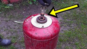 Как легко открутить кран газового баллона.mp4