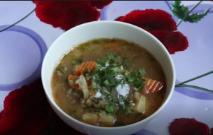 Узбекский суп Машхурда