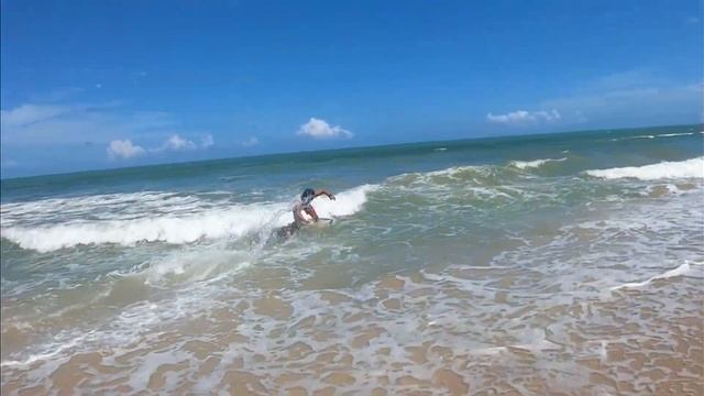 Последние теплые деньки в Марбелье море +16° воздух +19° смотреть онлайн