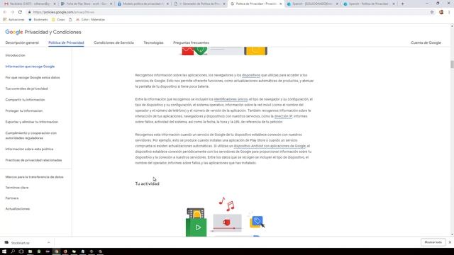 Como crear las políticas de privacidad en el Play Store смотреть онлайн