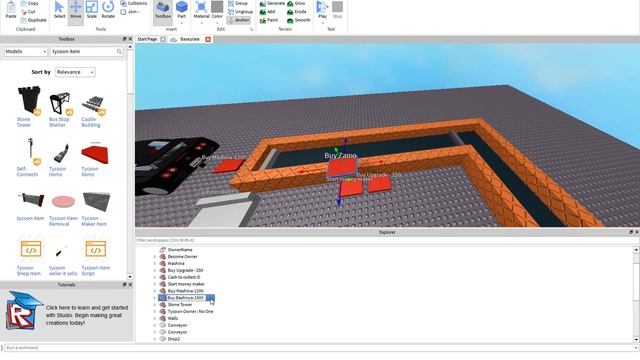 Как в Roblox построить Roblox tycoon смотреть онлайн