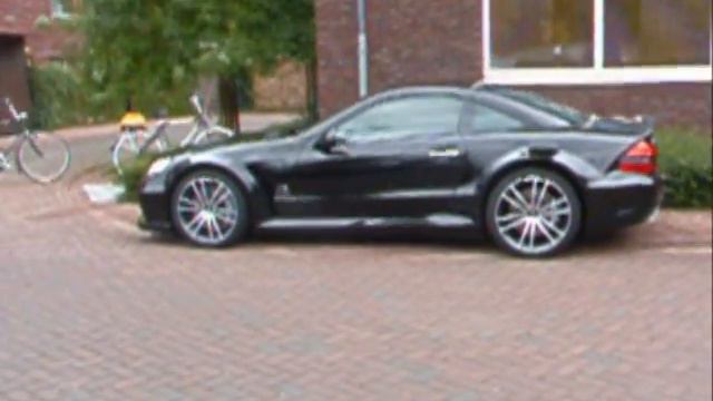 Mercedes sl 65 amg black series смотреть онлайн