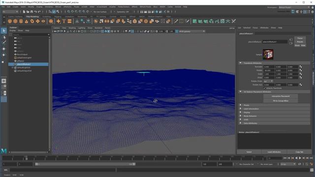 Creating an ocean - Part 2 of 4: Tiling an ocean for rendering смотреть онлайн