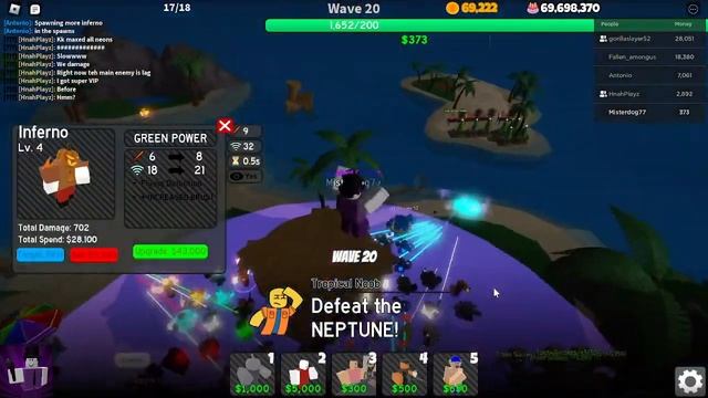 NPC Tower Defense Summer Event (LIVE) смотреть онлайн