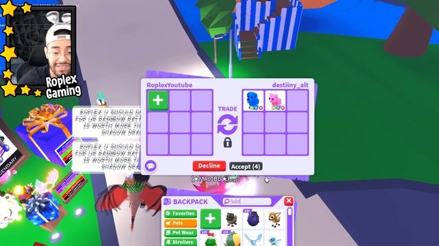 Trading NEW MEGA LOBSTER (Adopt Me Roblox)