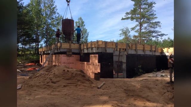 Блочный фундамент. смотреть онлайн