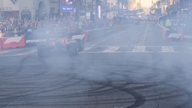 F1 on Hollywood Boulevard! | Max Verstappen and Alex Albon take to the streets of Los Angeles смотреть онлайн