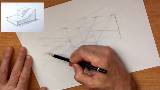Технический рисунок карандашом. смотреть онлайн