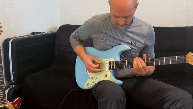 Schecter Nick Johnston / Seymour Duncan stk-s7 / Amplitube 5 смотреть онлайн