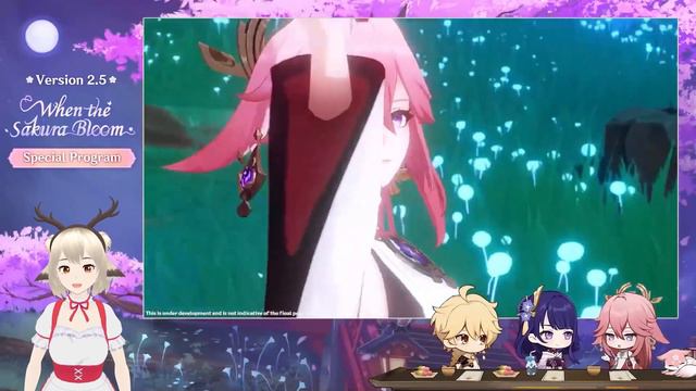 УМЕНИЯ ЯЭ МИКО ПЕРВЫЙ ВЗГЛЯД / ТАЛАНТЫ ЯЭ МИКО GENSHIN IMPACT