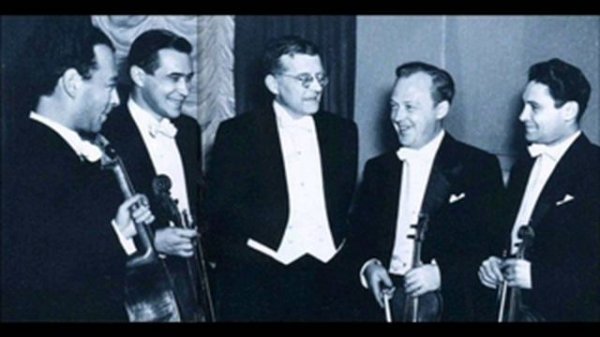 Shostakovich, String Quartet No  3, Borodin Quartet