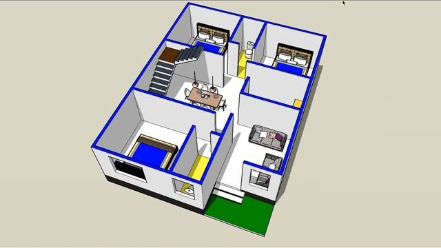 23 X 34 HOUSE PLAN WITH 3 BED ROOMS II 23 X 34 BEST GHAR KA NAKSHA II 3 BHK HOUSE DESIGN смотреть онлайн