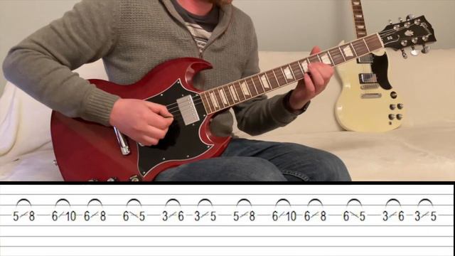 Green Day - Jesus Of Suburbia Guitar Solo (Slow + Tabs) смотреть онлайн