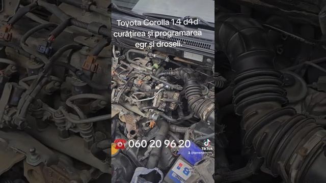 Toyota Corolla 1.4 d4d EGR curățarea și reprogramarea la parametri originali . смотреть онлайн