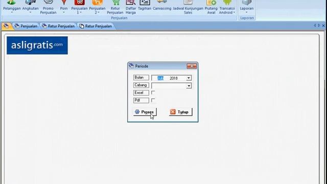 Retur Barang Penjualan Tunai Pada Software Distributor GRATIS смотреть онлайн