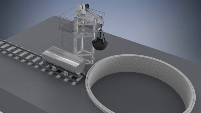 Анимация грейферного подъемника в Autodesk Inventor смотреть онлайн