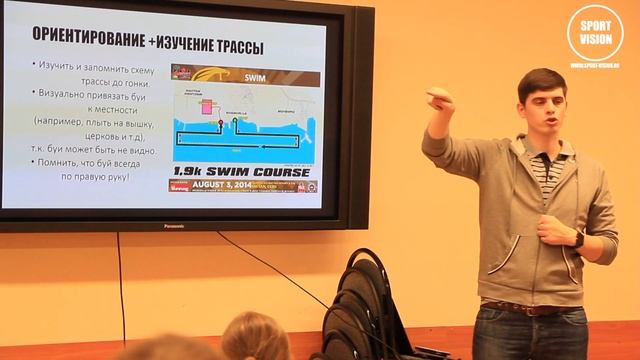 Плавание в открытой воде.  Лекция Никиты Кислова