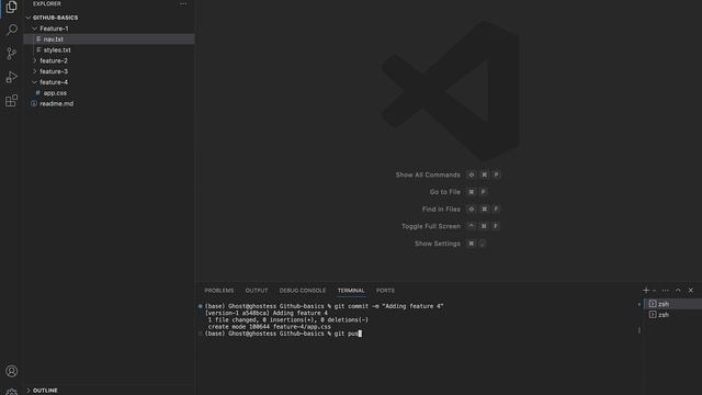 32 - Git & GitHub - Local tracking branch смотреть онлайн